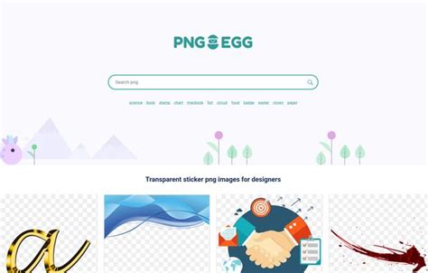 PNGEgg: Library of transparent sticker png images for designers .
